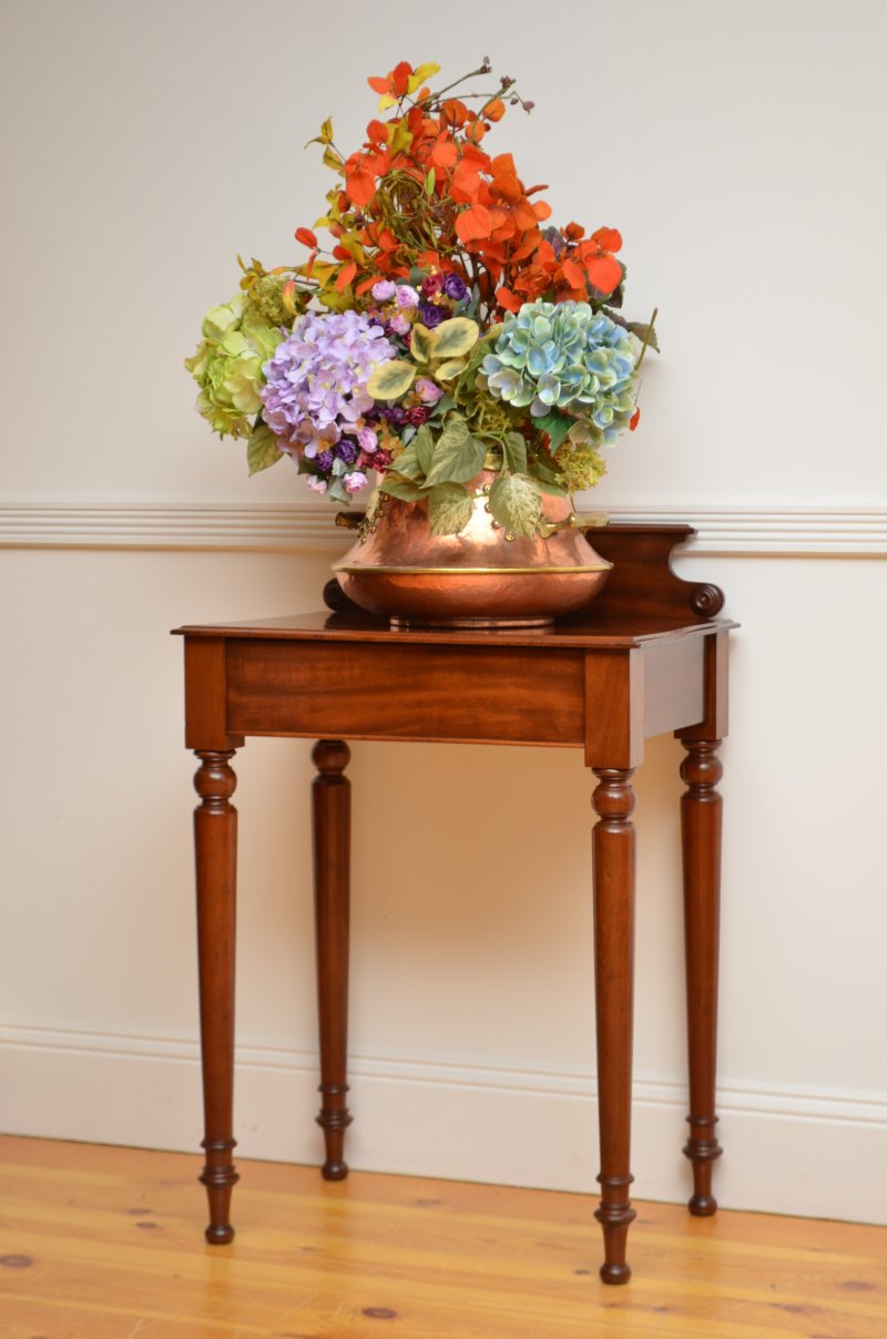 Console Table Mahogany Hall Table By Druce & Co - Image 18