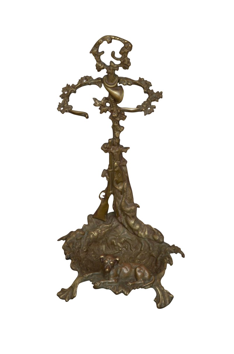 Brass Umbrella Stand or Fire Companion Stand - Image 2
