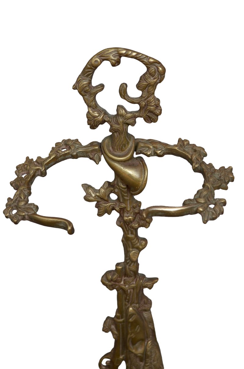 Brass Umbrella Stand or Fire Companion Stand - Image 4