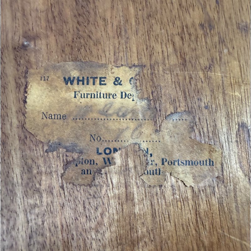 Antique Victorian Walnut Arts and Crafts Coffee Table - Image 15