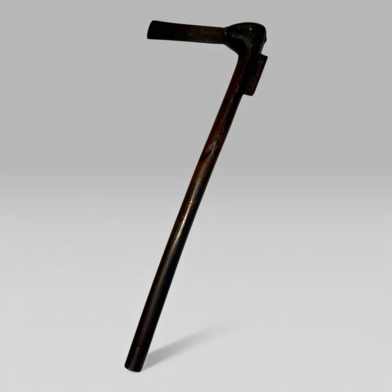 Antique African Ceremonial Axe | 19thC Royal Dahomey Messenger Récade