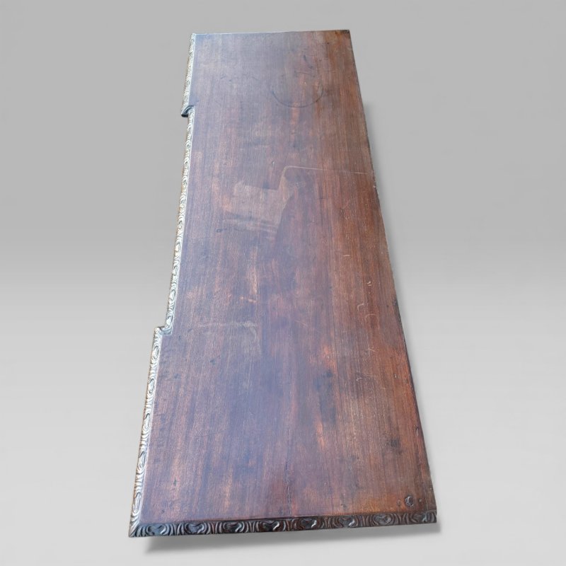 Antique Regency/William IV Anglo-Indian Padouk Carved Sideboard or Desk - Image 5