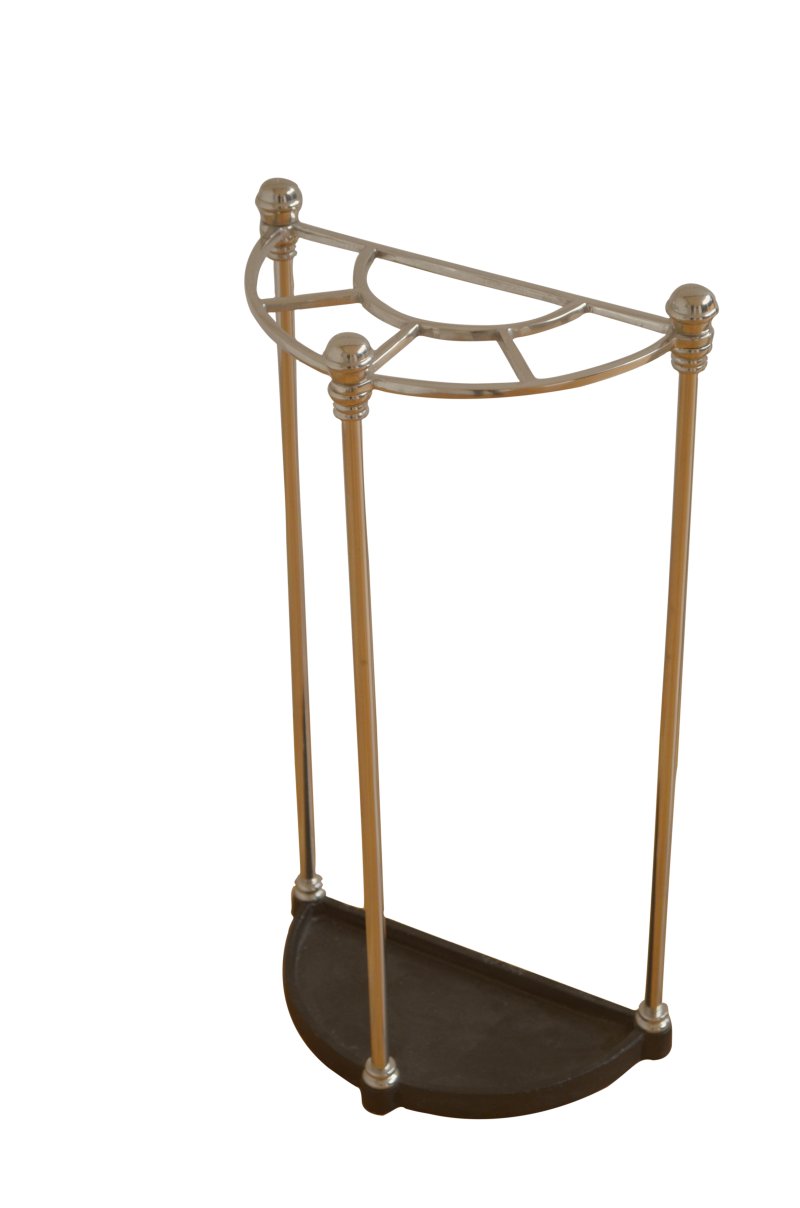 Chrome Art Deco Stick Stand Umbrella Stand - Image 3