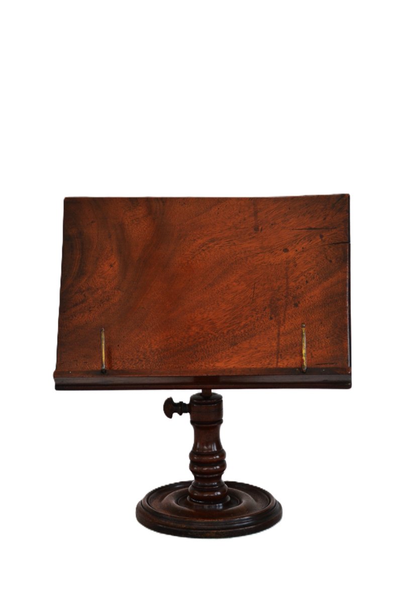 Early 19th Century Reading Stand Book Stand In Mahogany