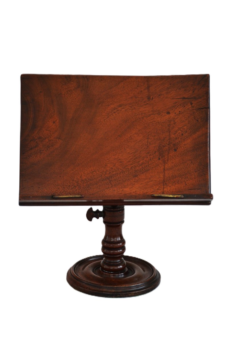 Early 19th Century Reading Stand Book Stand In Mahogany - Image 2