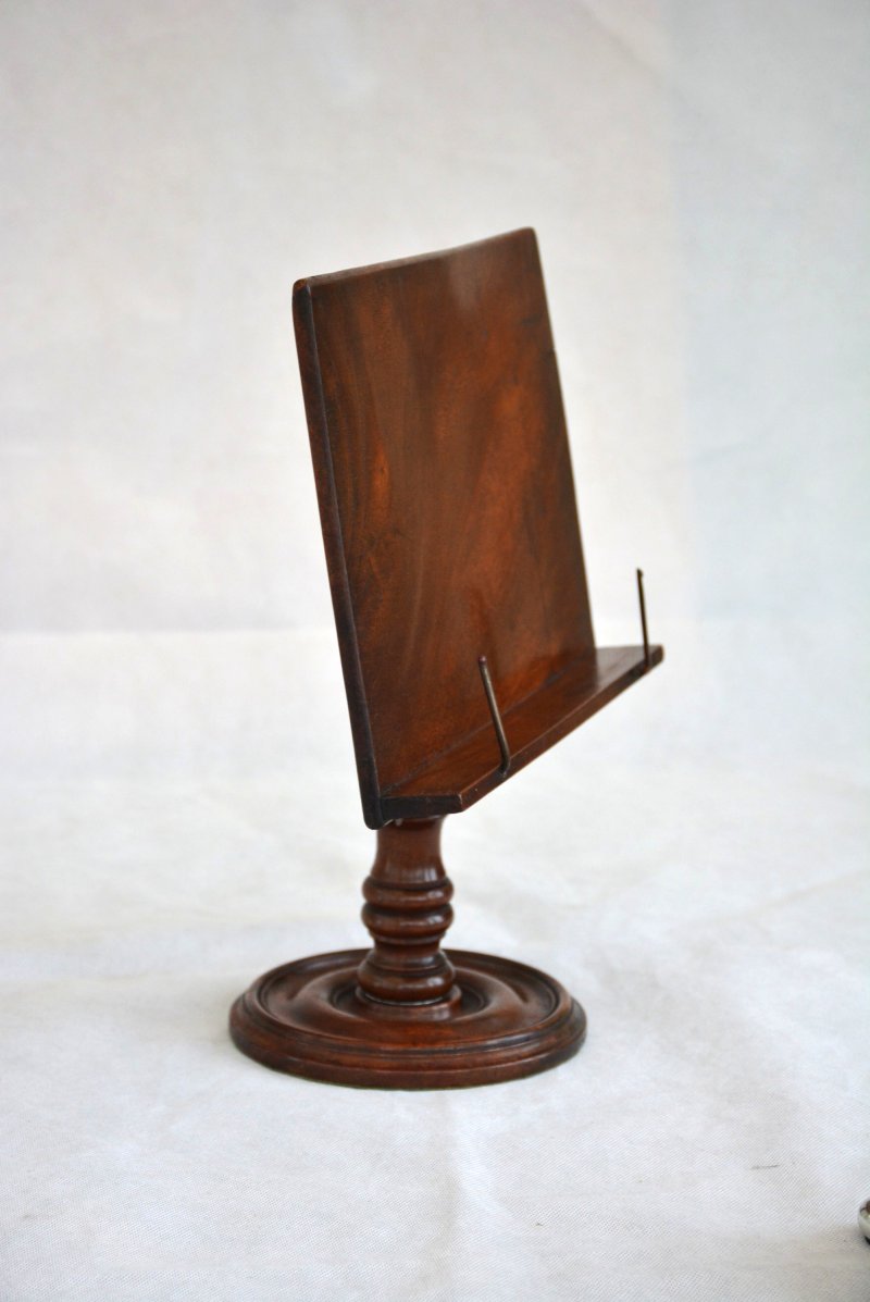 Early 19th Century Reading Stand Book Stand In Mahogany - Image 8