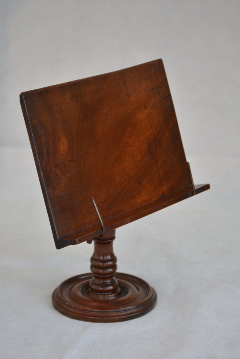 Early 19th Century Reading Stand Book Stand In Mahogany - Image 4