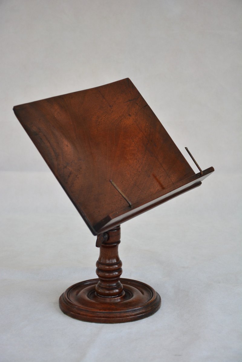 Early 19th Century Reading Stand Book Stand In Mahogany - Image 5