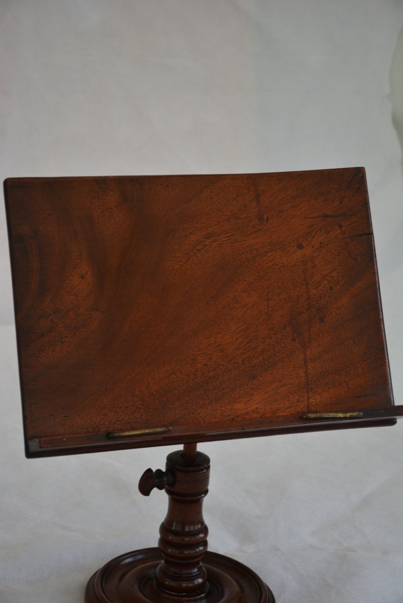 Early 19th Century Reading Stand Book Stand In Mahogany - Image 6