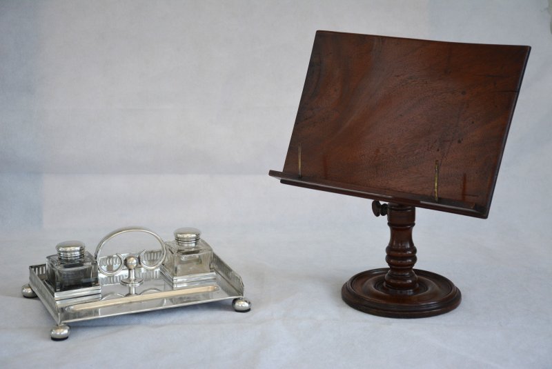 Early 19th Century Reading Stand Book Stand In Mahogany - Image 7