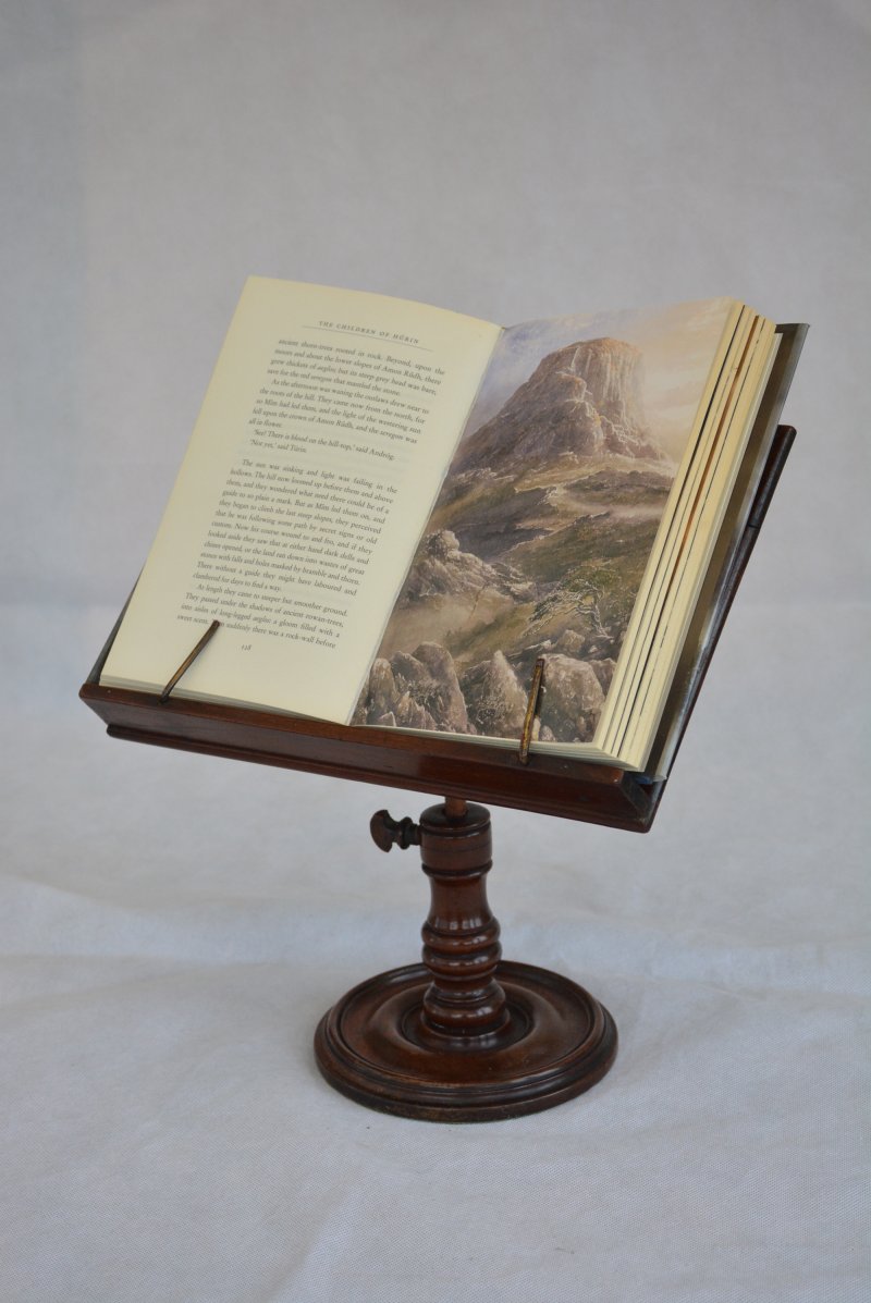 Early 19th Century Reading Stand Book Stand In Mahogany - Image 12