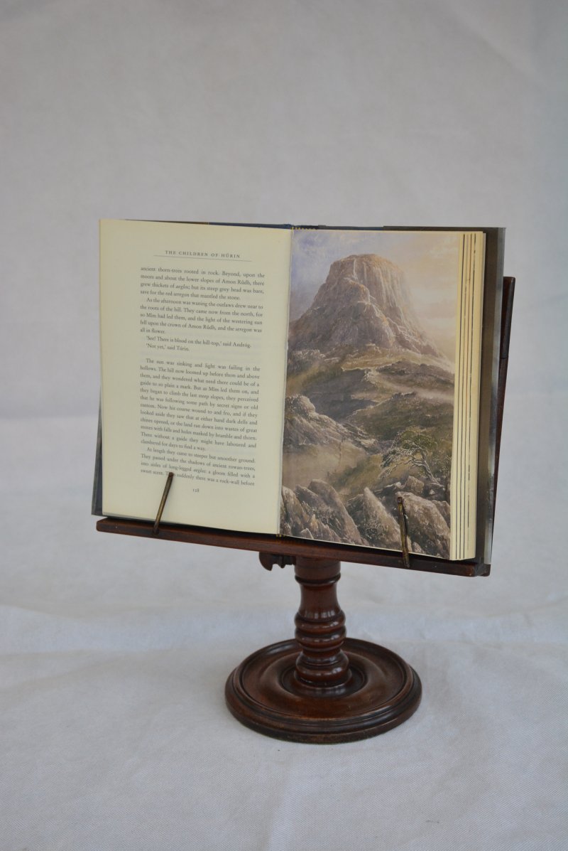 Early 19th Century Reading Stand Book Stand In Mahogany - Image 11