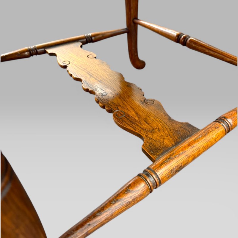 Gillows Victorian Carved Golden Oak Desk Chair attributed to Bruce James Talbert - Image 14