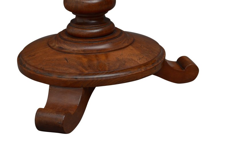 English William IV Mahogany Lamp Table Occasional Table - Image 4