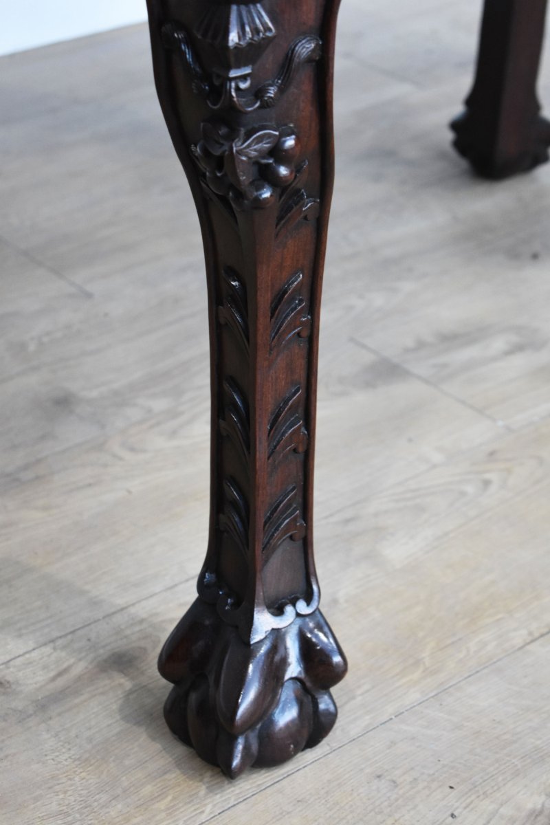 19th Century Chinese Padouk Wood Desk - Image 9