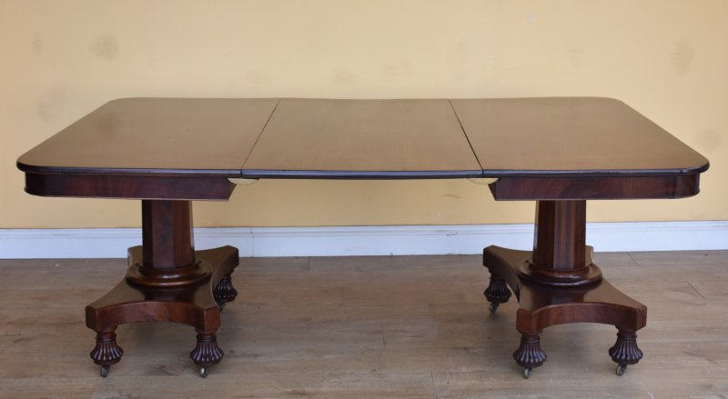 19th Century Regency Mahogany Dining Table