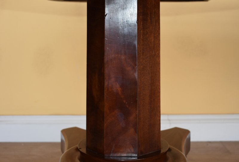 19th Century Regency Mahogany Dining Table - Image 6