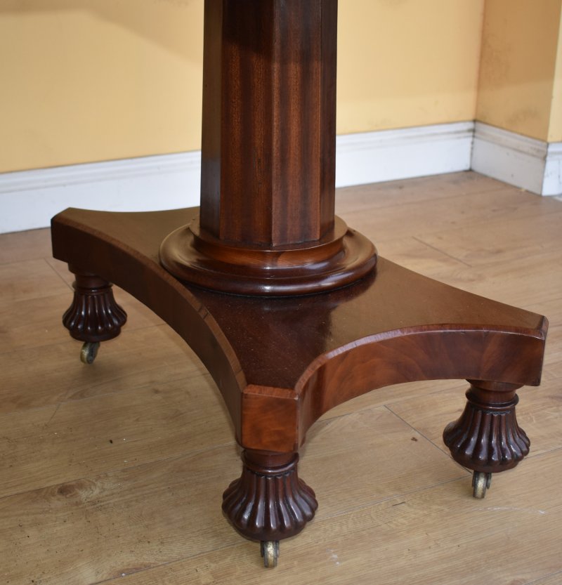 19th Century Regency Mahogany Dining Table - Image 7
