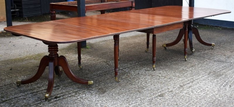 Regency Mahogany Dining Table