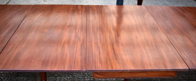 Regency Mahogany Dining Table - Image 8