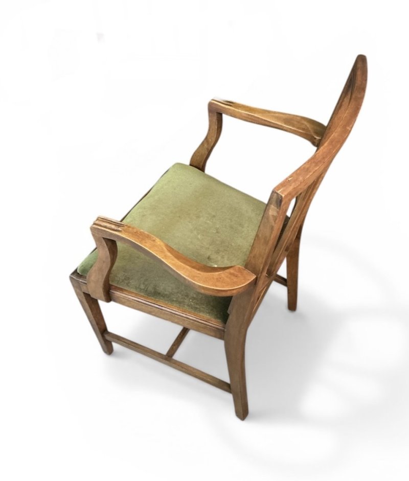 Set of Ten Georgian Style Dining Chairs - Image 7