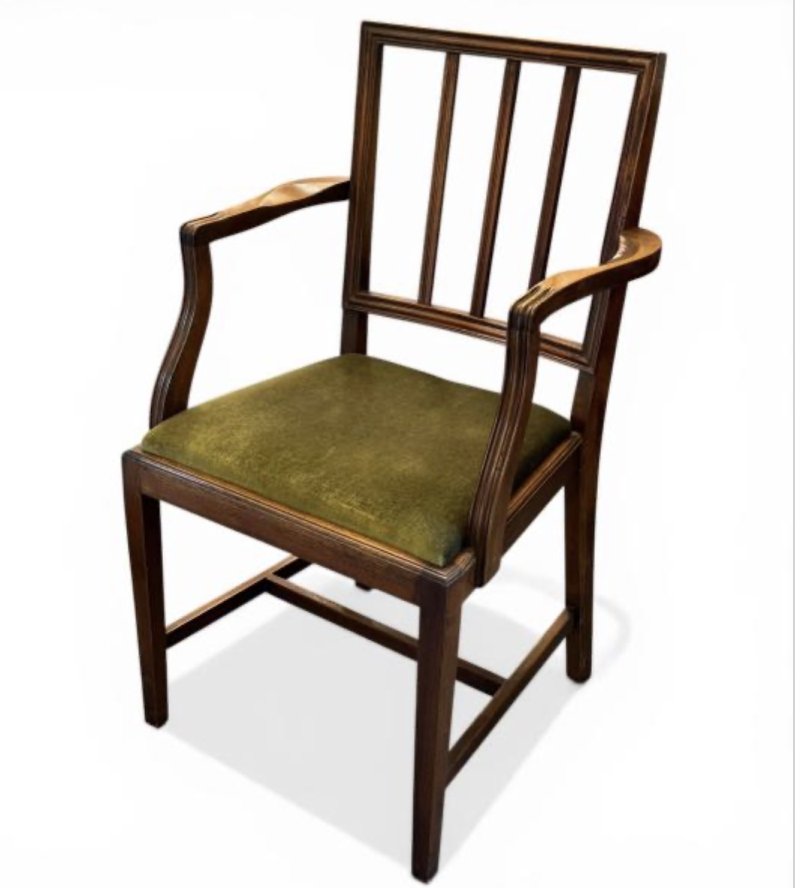 Set of Ten Georgian Style Dining Chairs - Image 11