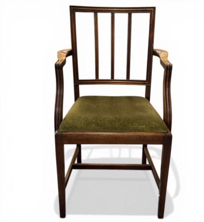 Set of Ten Georgian Style Dining Chairs - Image 13