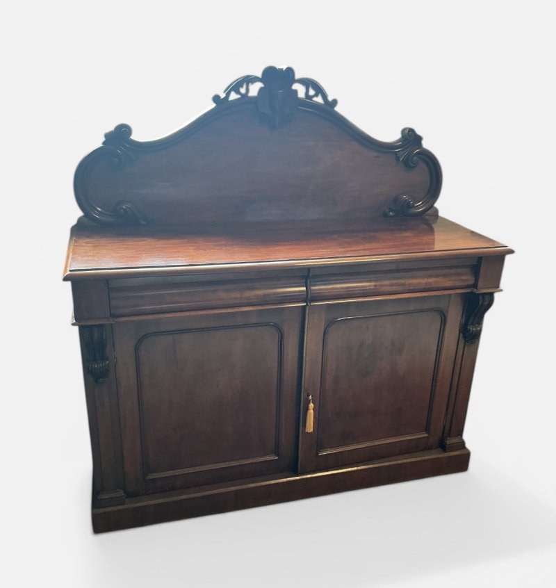 Victorian Mahogany Chiffonier - Image 4