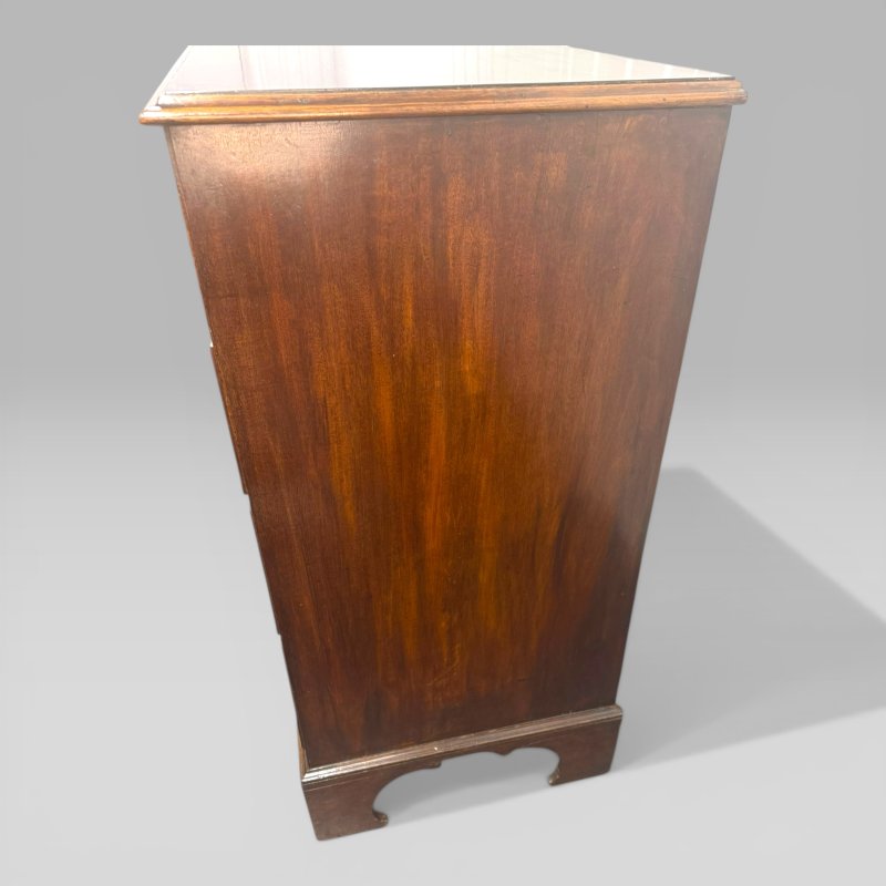 Antique Large Georgian George III Mahogany Chest of Drawers c1760 Bracket Feet - Image 7