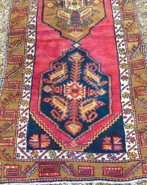 Antique Kurdish Runner 1900s - Image 3