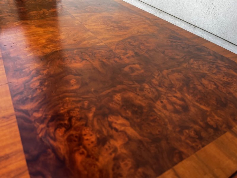 A Small 19th Century Burr Walnut Veneered Chest Of Drawers - Image 5