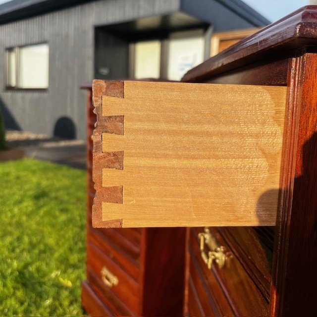A Pair Of Late Victorian Period Mahogany Bedside Chests - Image 4