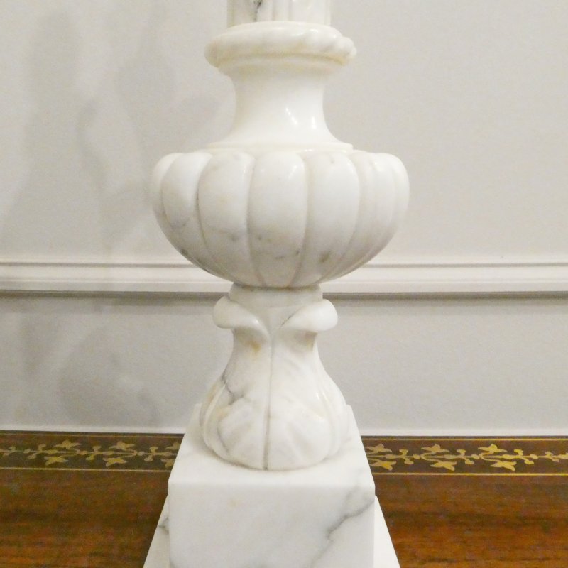 Early 20th Century Italian Alabaster Table Lamp - Image 3