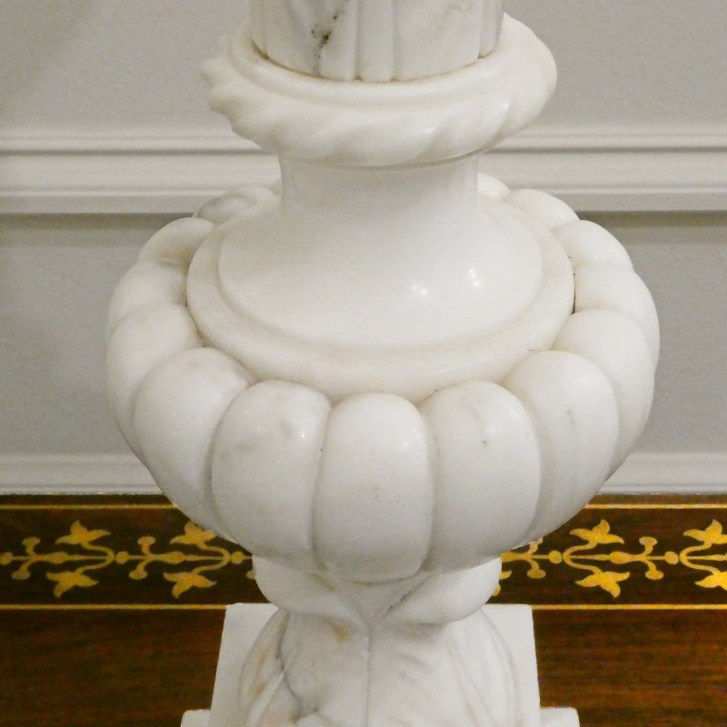 Early 20th Century Italian Alabaster Table Lamp - Image 4