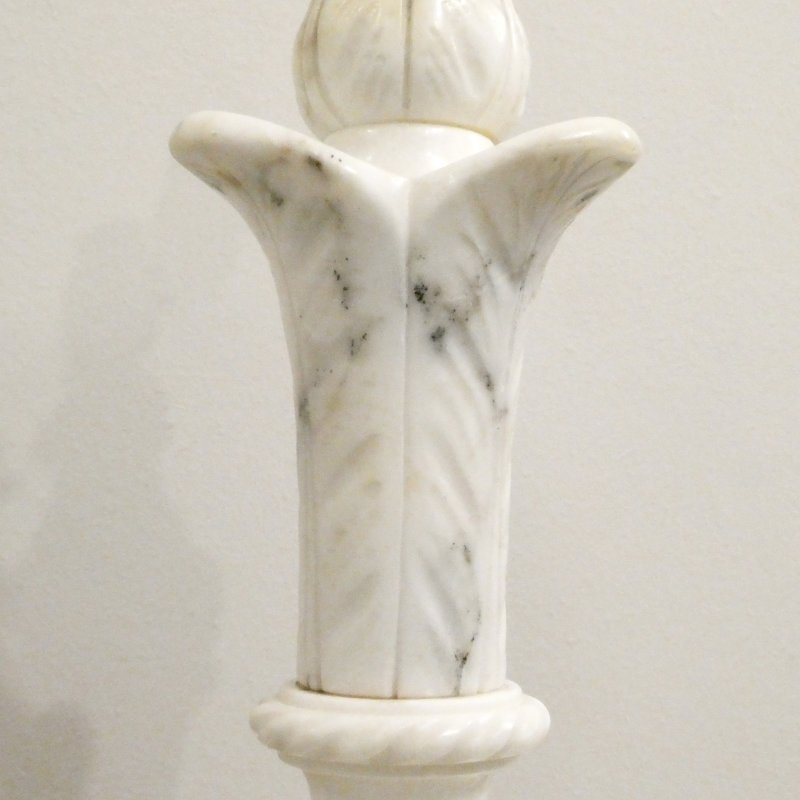 Early 20th Century Italian Alabaster Table Lamp - Image 5