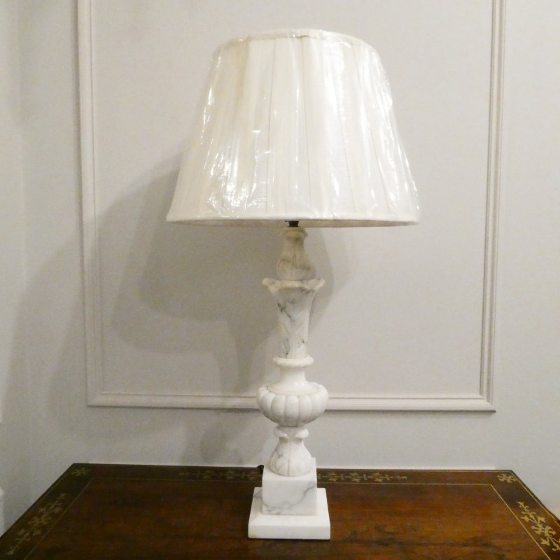 Early 20th Century Italian Alabaster Table Lamp - Image 2