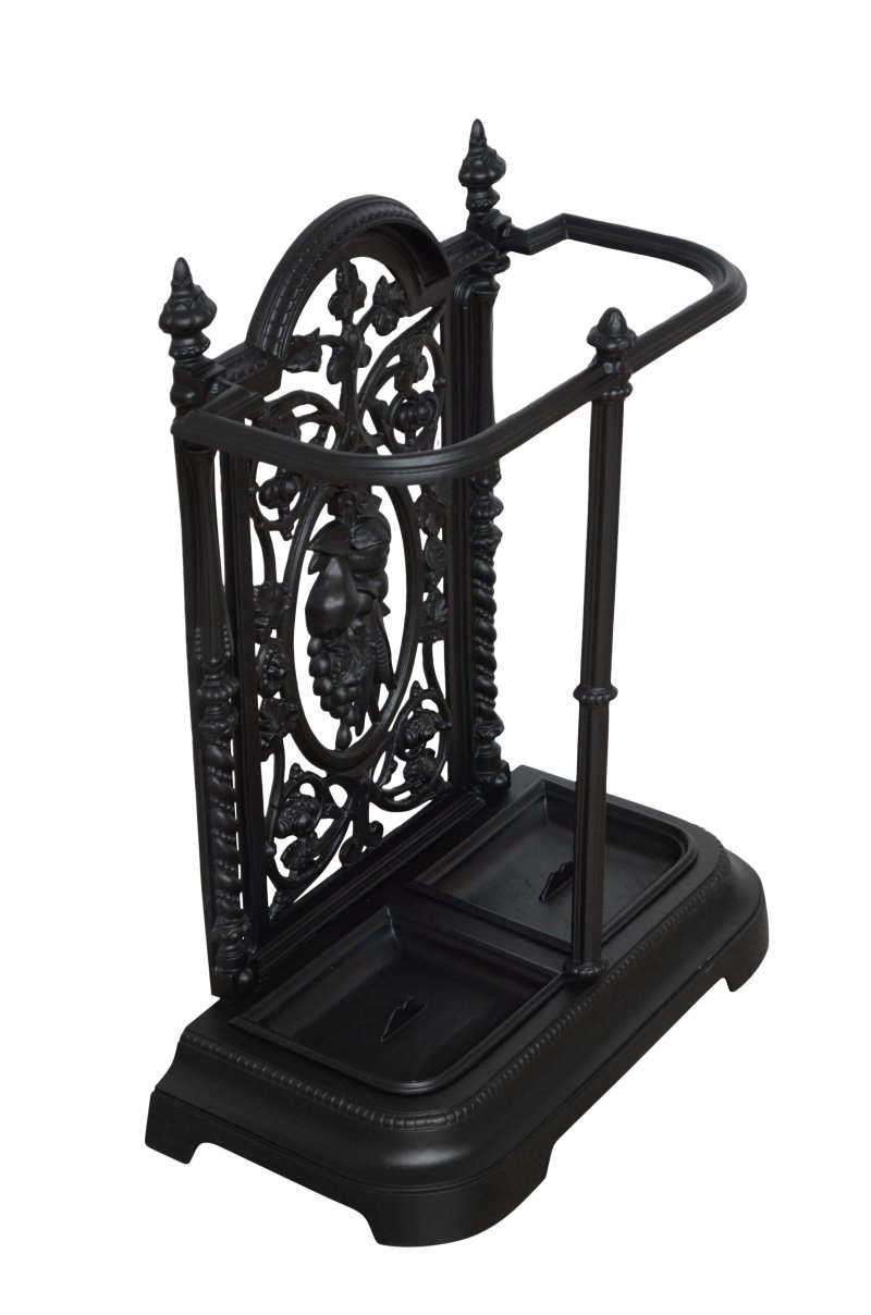 English Victorian Cast Iron Umbrella Stand