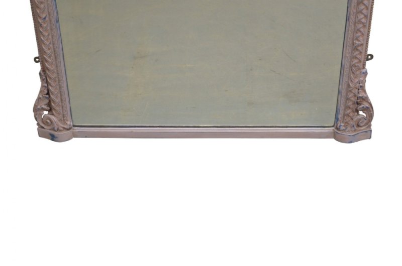 Antique Painted Pier Mirror Wall Mirror h107cm - Image 7