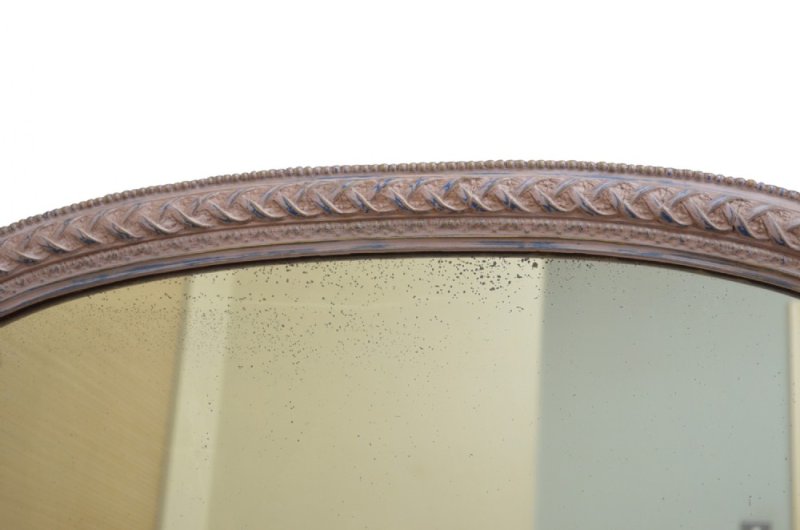 Antique Painted Pier Mirror Wall Mirror h107cm - Image 3