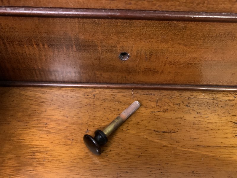 Gillows Early Victorian Mahogany Davenport - Image 5