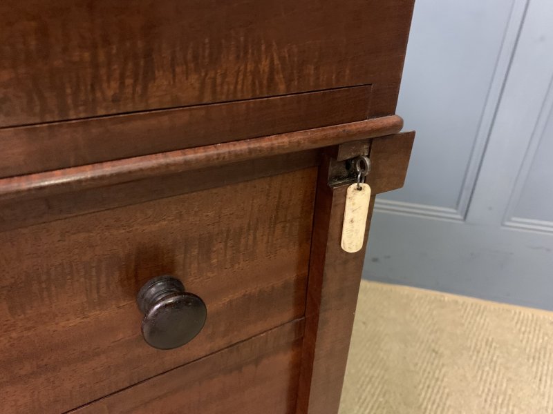 Gillows Early Victorian Mahogany Davenport - Image 7