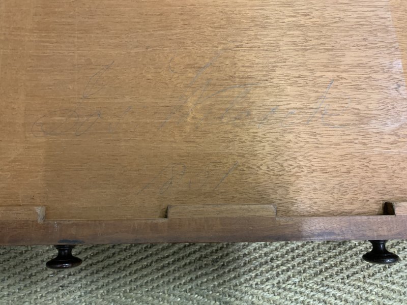 Gillows Early Victorian Mahogany Davenport - Image 3