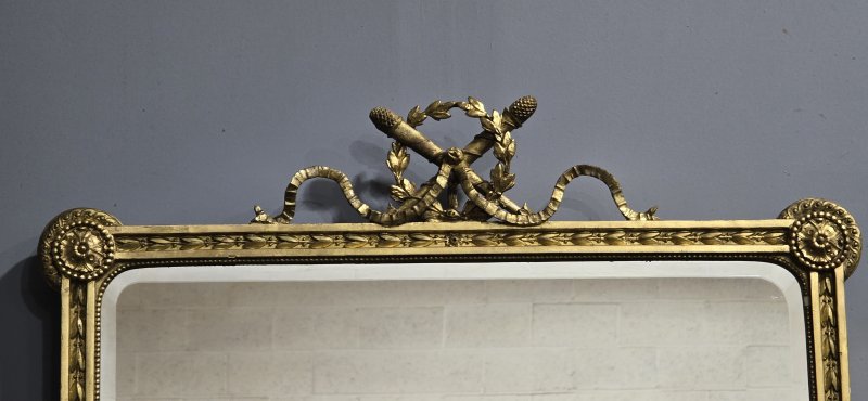 Wonderful Victorian Gilt Mirror - Image 4