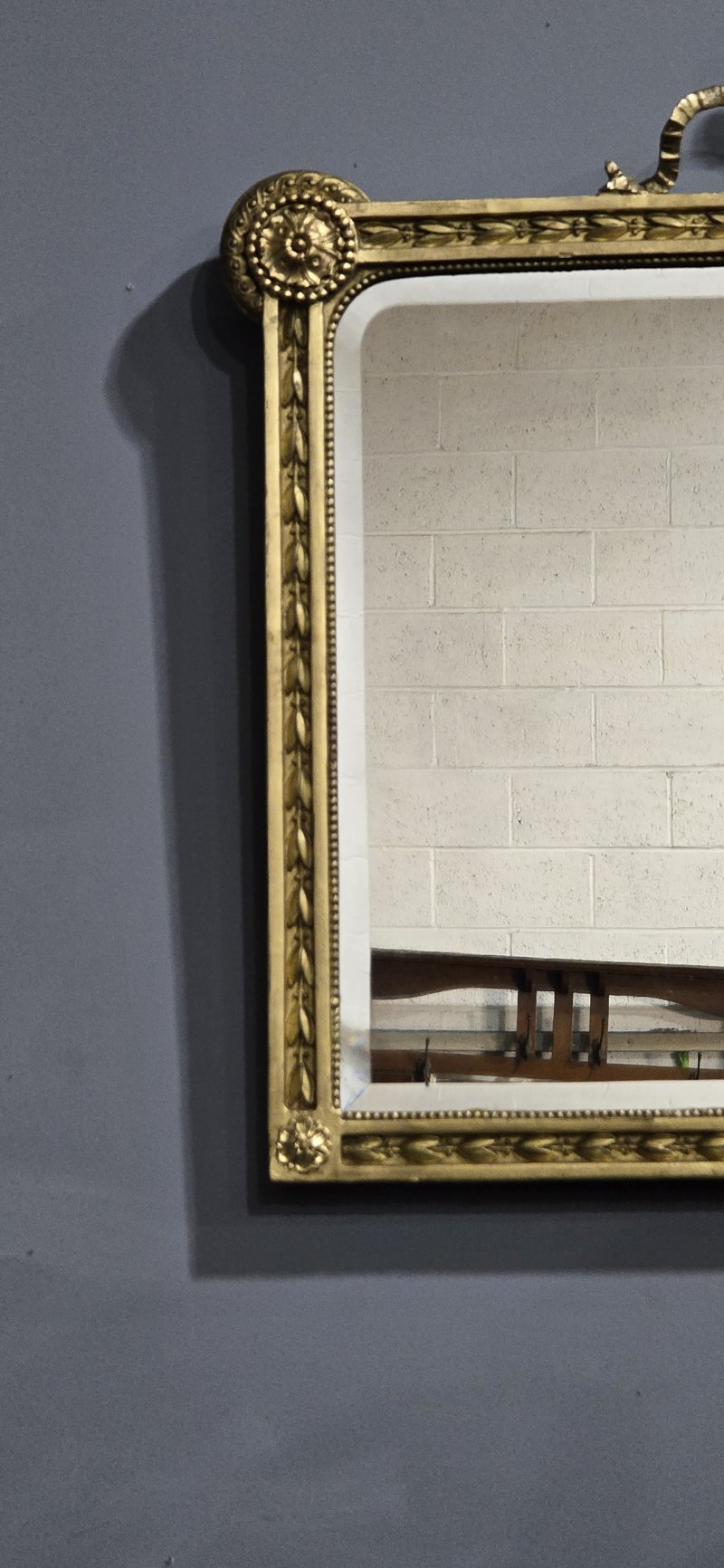 Wonderful Victorian Gilt Mirror - Image 10