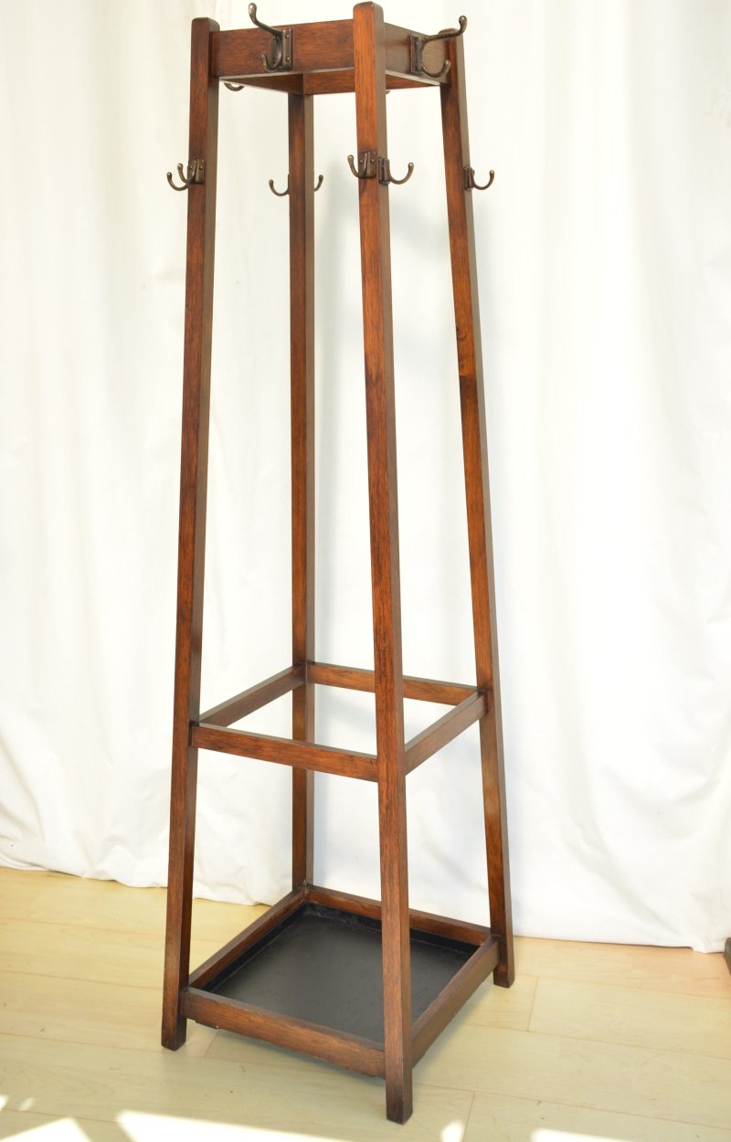 English Arts and Crafts Coat Stand - Image 2