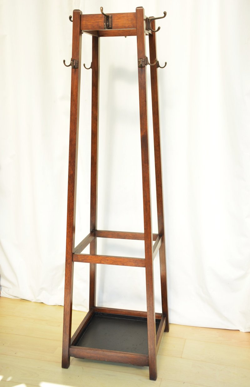 English Arts and Crafts Coat Stand - Image 4