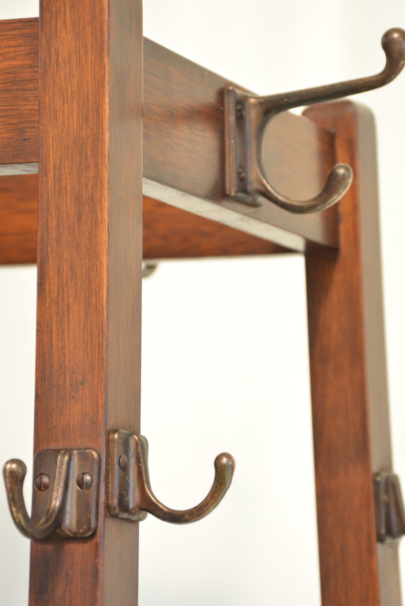 English Arts and Crafts Coat Stand - Image 12