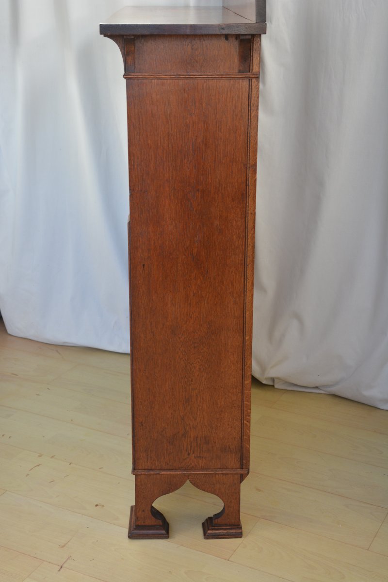 Arts And Crafts Solid Oak Open Bookcase - Image 20