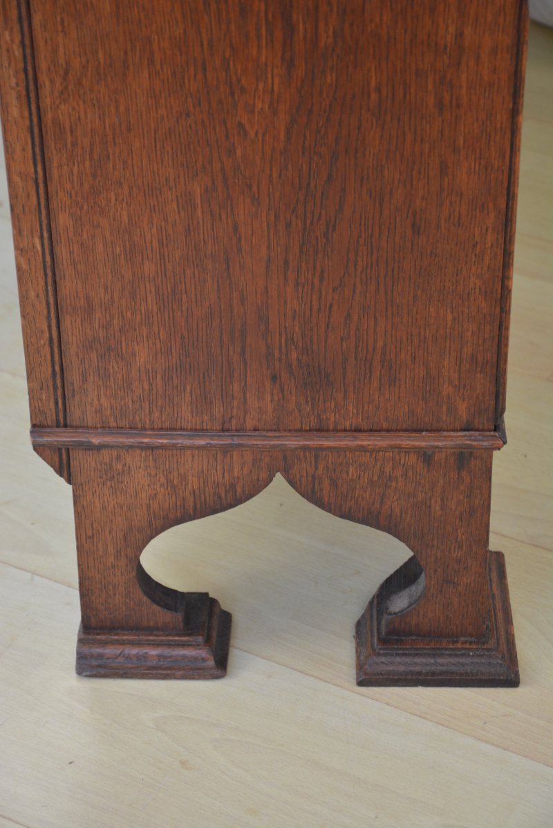 Arts And Crafts Solid Oak Open Bookcase - Image 22