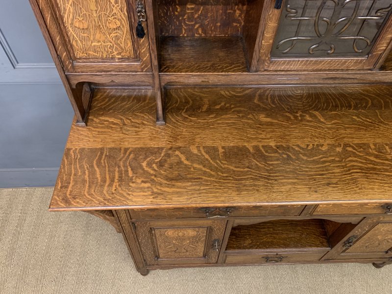 Shapland and Petter Arts and Crafts Oak Sideboard - Image 19